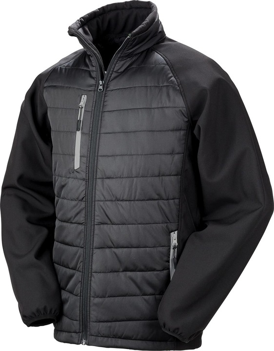 Actual product image Regatta Unisex Adult Compass Softshell Padded Jacket (S)