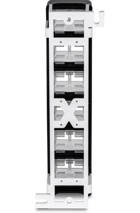 Actual product image Trendnet Keystone Patch Panel TC-KP12V 12-Port Blank Angled Wall