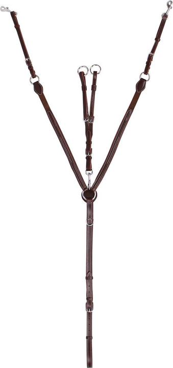 Produktbild Qhp Luxus-Jagdhalsband mit Ziernähten