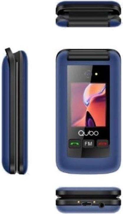 Actual product image Qubo Mobiltelefon für ältere Erwachsene X-247 Schwarz (2.80", 0.30 Mpx)