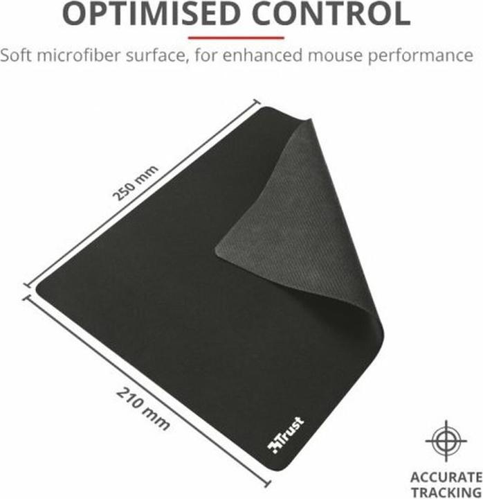 Actual product image Trust MAUSPAD M 24193 black (S)