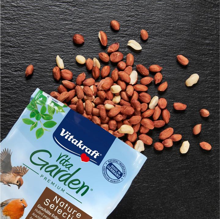 Produktbild Vitakraft Vogelfutter VitaGarden Erdnüsse geschält 500 g (1 x, 0.50 kg)