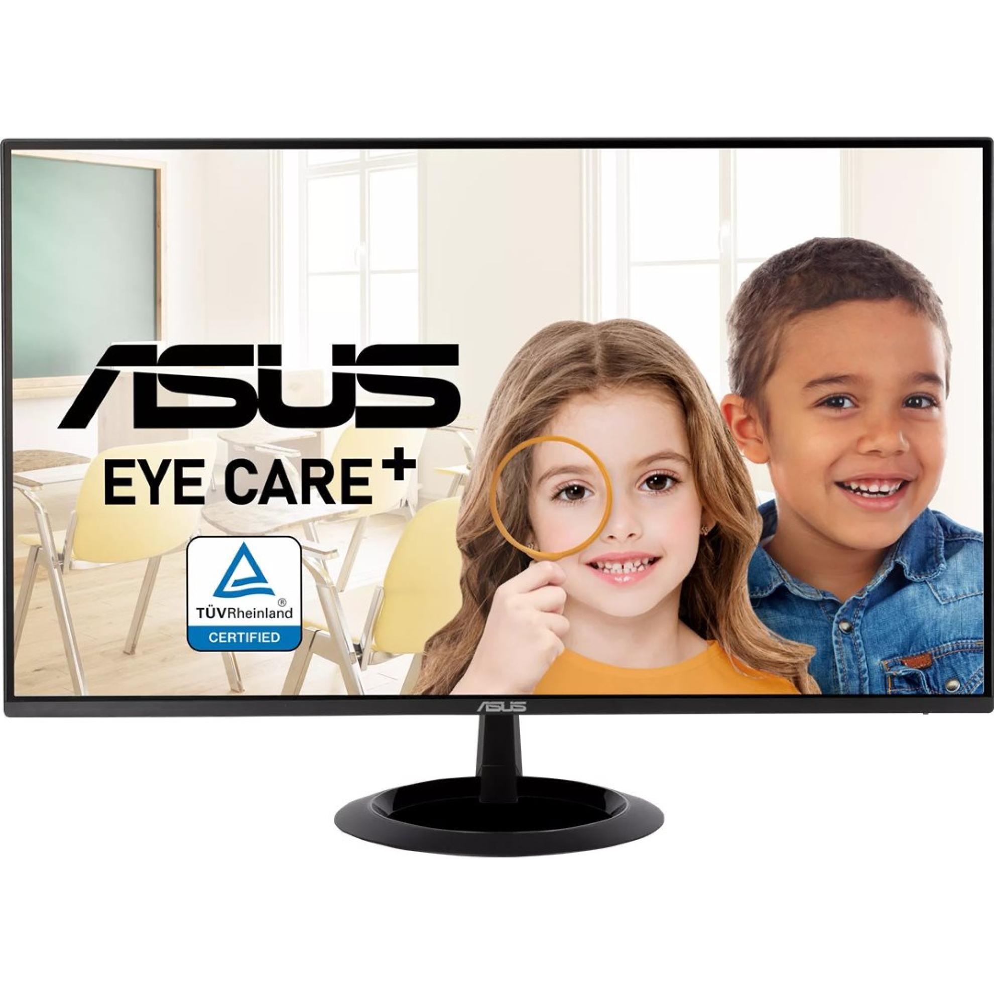 ASUS VZ24EHF (1920 x 1080 Pixel, 23.80"), Monitor, Schwarz