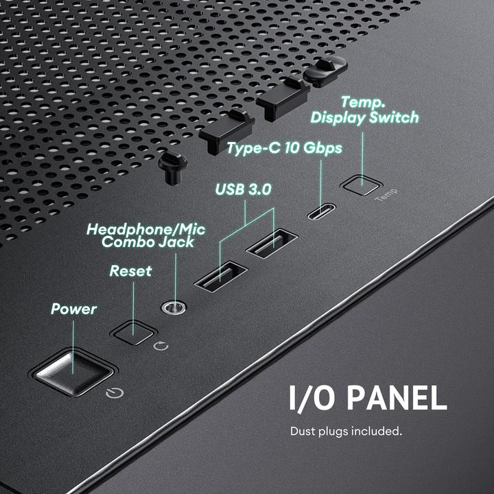 Immagine prodotto Antec Geh FLUX PRO Midi Tower schwarz retail (mATX, ATX, ITX)