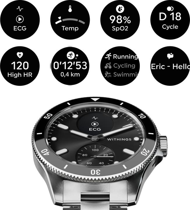 Actual product image Withings ScanWatch Nova (42 mm)