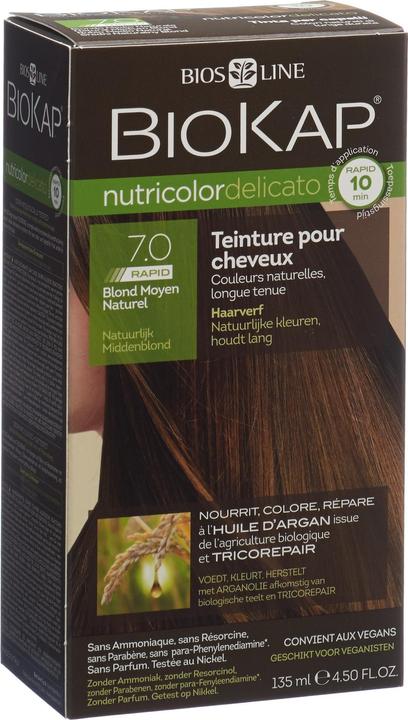 Produktbild Bio Partner Nutricolor Delicato Rapid Natur Mittelblond (7.0)
