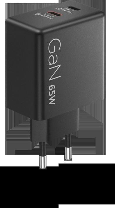 Immagine prodotto Lenovo Caricatore doppio USB-C 65W GaN (65 W)