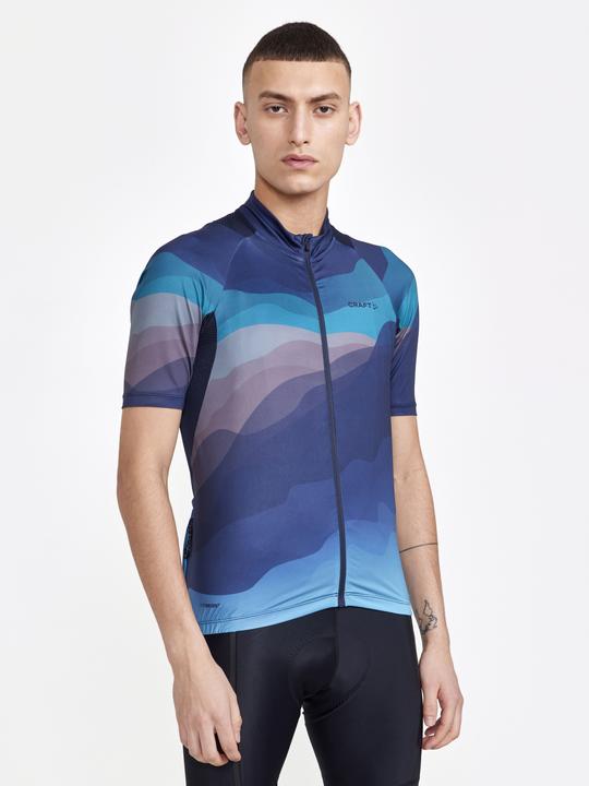 Actual product image Craft Adv Endur Graphic Jersey M Aquamarine-Multi XS (XS)