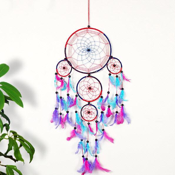 Thumbnail - Cover-Discount, Deko Objekt, XXL Traumfänger Dream Catcher Grün