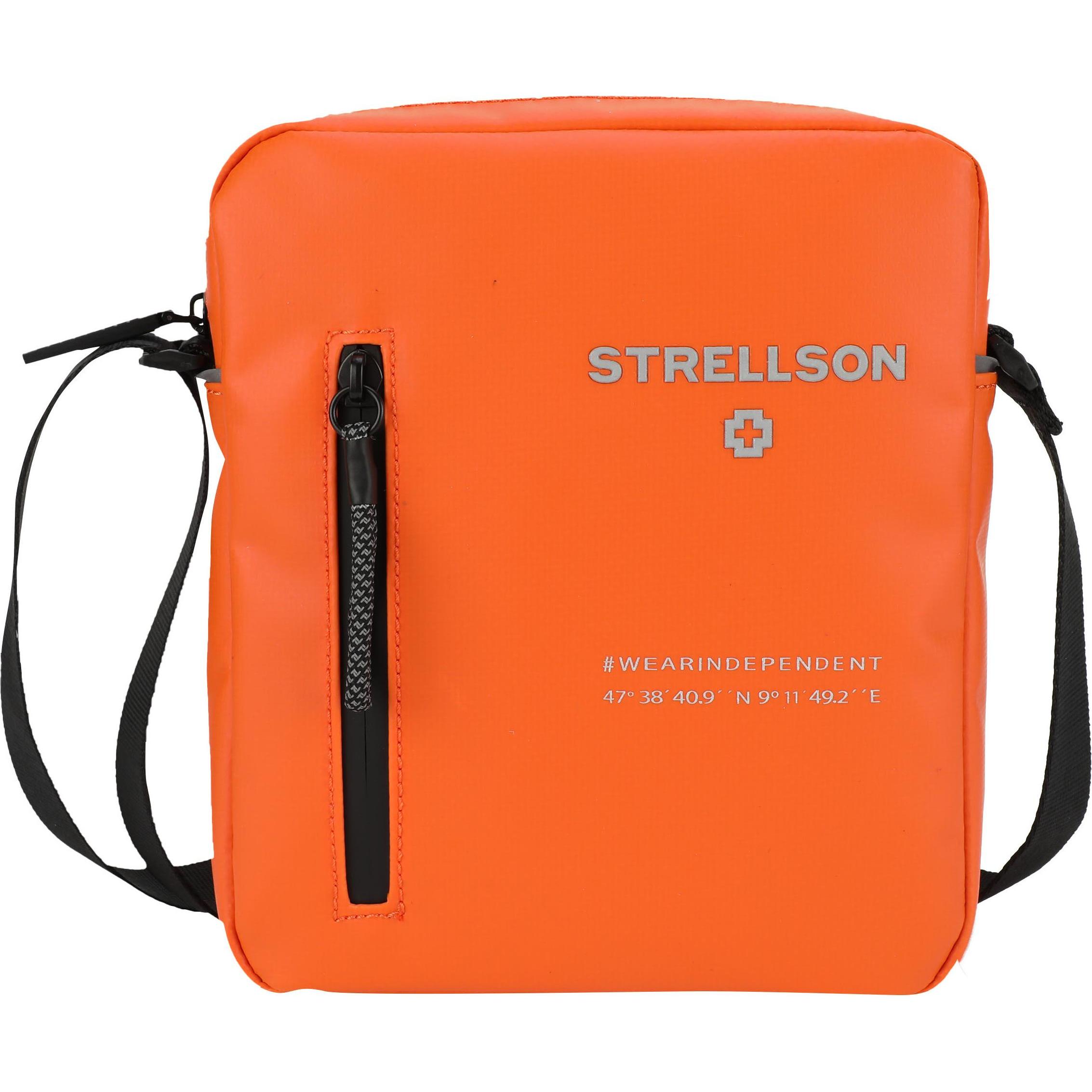Strellson, Handtasche, stockwell 2.0 marcus shoulderbag xsvz, Orange