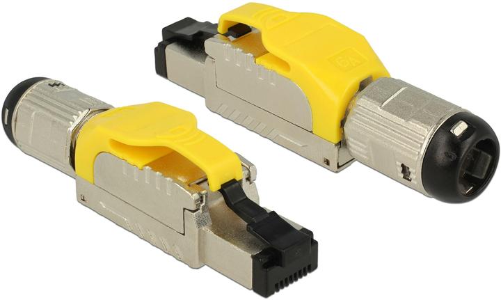Delock Veld-termineerbare RJ45 stekker (Stekker netwerkkabel)
