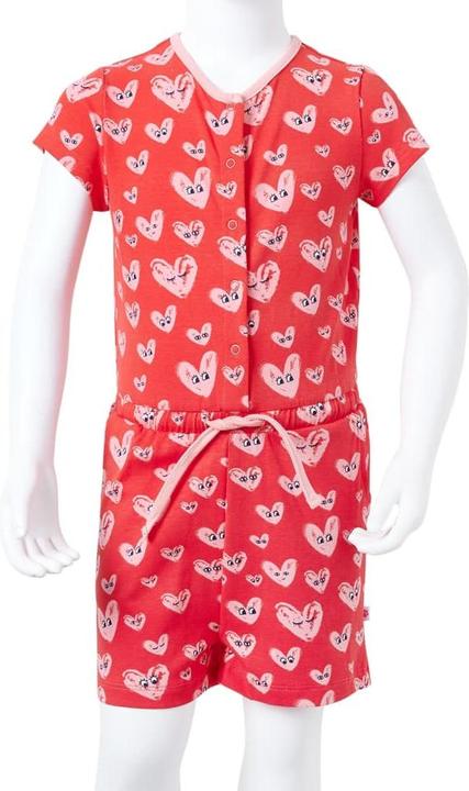 Immagine prodotto VidaXL Tutina per bambini rossa 140,Materiale: 95 % cotone. 5 (140)