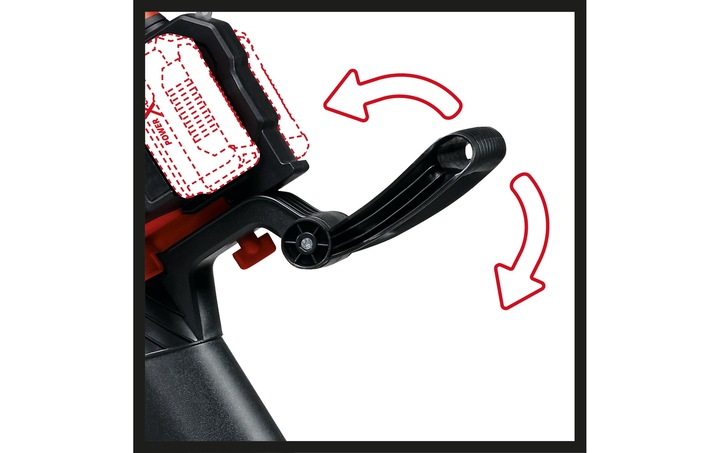 Actual product image Einhell GE-CL 36/230 Li E -Solo (Rechargeable battery operated, Leaf vacuums)