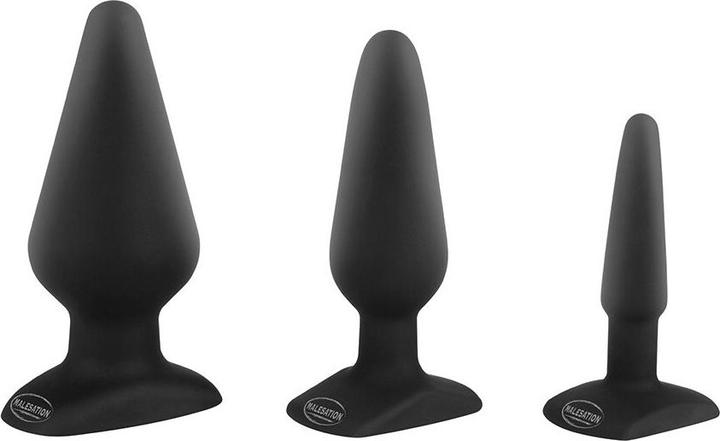 Actual product image Malesation Silicone Classic Plug Set