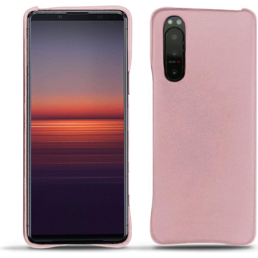 Noreve Lederschutzhülle (Sony Xperia 5 II), Smartphone Hülle, Rosa