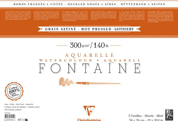 Productafbeelding Clairefontaine Pack Fontaine (300 g/m², 5 x)