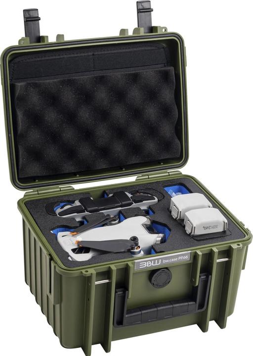 Actual product image B&W International Case type 2000 (Drone case, DJI Mini 4 Pro)