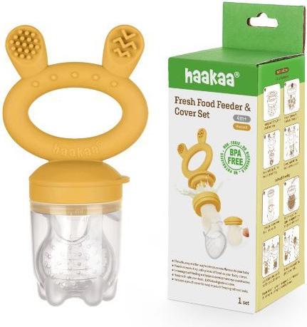 Actual product image Haakaa Fruit teat and freezer sleeve set