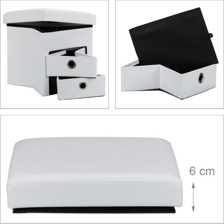 Produktbild Relaxdays Sitzhocker