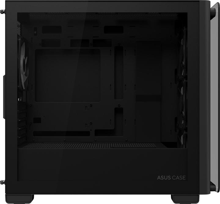 Actual product image ASUS Go A23 PLUS TG ARGB BLACK (mATX, Mini-ITX)