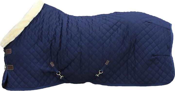 Actual product image Kentucky Horsewear Tournament blanket 160g with fur collar (synthetic fur) (145 cm)