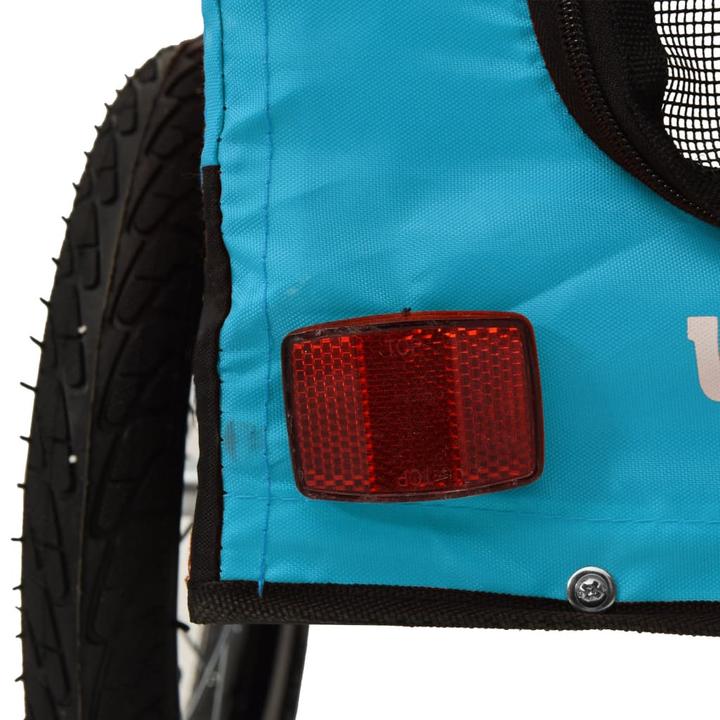 Actual product image vidaXL Fahrradanhänger Hund
