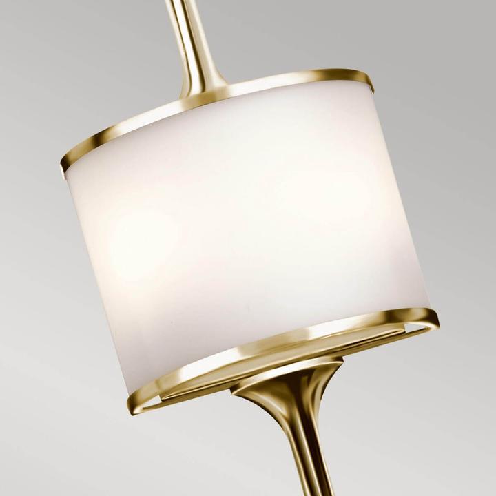 Actual product image Elstead Lighting Mona LED wall light G9 double 76cm polished brass IP44 (640 lm, G9)