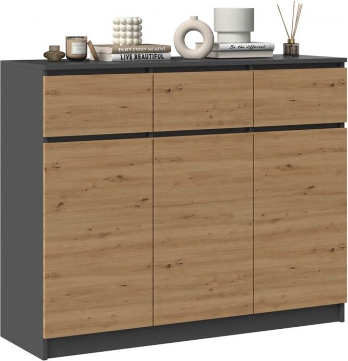 Produktbild Topeshop Kommode (120 x 40 x 97 cm)