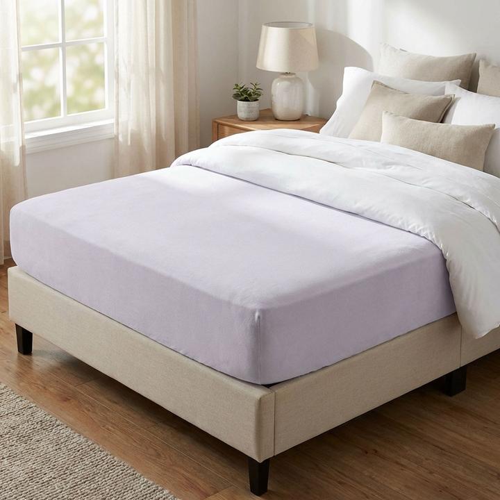 Produktbild Casativo Premium Spannbetttuch für Boxspringbett & Wasserbett - Fixleintuch Silber, 140-160x220 cm - 190g/m2 (140-160 x 220 cm)