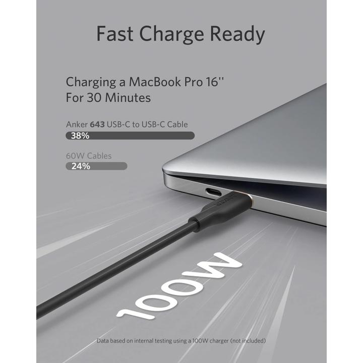 Image du produit Anker USB C — USB C (0.90 m, USB 2.0, 100 W)