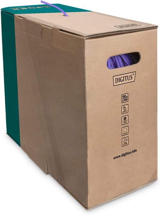 Image du produit Digitus Câble réseau (F/UTP, FTP, CAT6, 100 m)