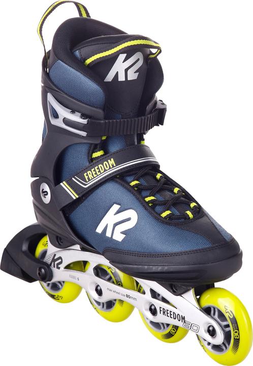 Produktbild K2 Inline Skates FREEDOM M Für Herren Mit Softboot, Blue - Yellow, 30E0341 (44)