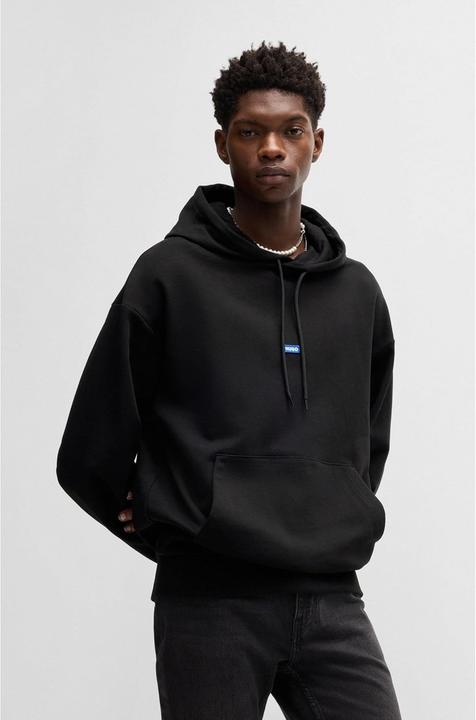 Produktbild HUGO Nalonso Kapuzenpullover mit blauem Logo-Label (XS)