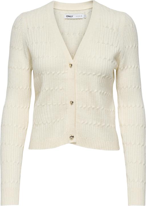 Actual product image Only Onlkatia Ls Cable V-Neck Cardigan Kntnca (M)