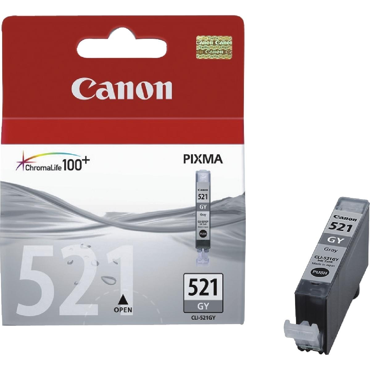 Canon, Druckerpatrone, Cli-521gy (GY)