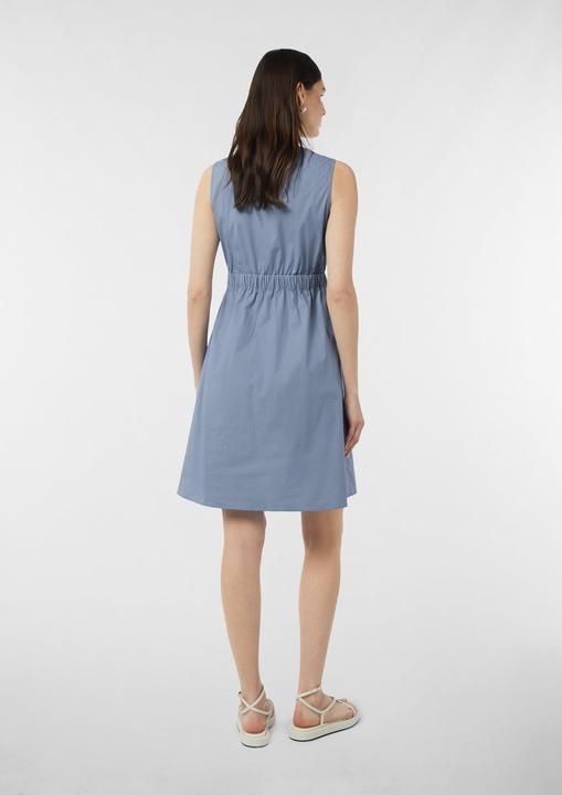 Actual product image Comma Kleid Kurzes Popeline-Kleid mit elastischem Taillen-Einsatz (44)