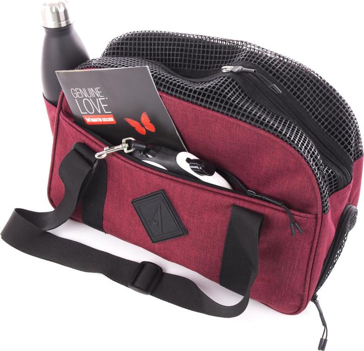 Actual product image Martin Sellier Bowling bag Croisette for bowling animal (Small animal, Breathable)