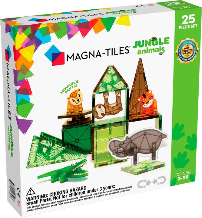 Actual product image Magna-Tiles Jungle Animals Set