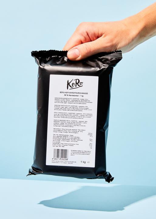 Produktbild KoRo Marzipanrohmasse M0 mit Invertase (1000 g)