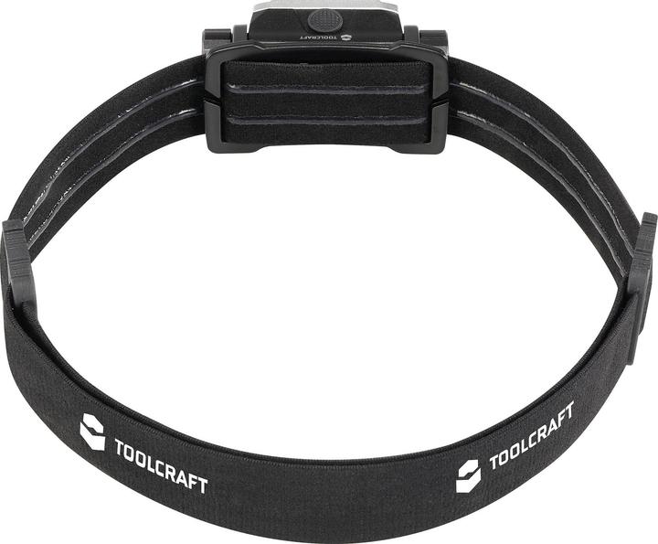 Produktbild Toolcraft TO-9469515 COB LED Stirnlampe Li-Ionen Akkus 450 lm 13 h TO-9469515 (450 lm)