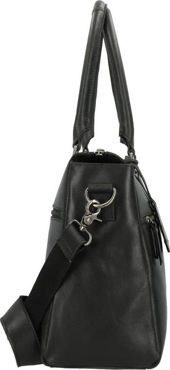 Productafbeelding Burkely Onderweg shopper tas leer 40 cm laptopvak (17 l)
