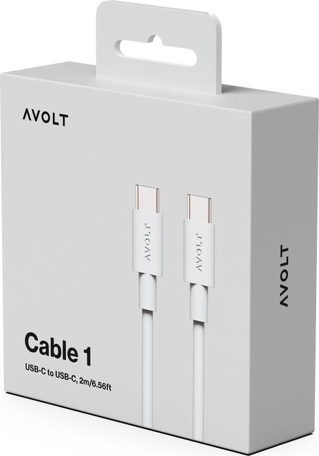 Image du produit Avolt USB C – USB C (2 m, USB 2.0, 100 W)