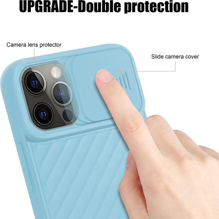 Produktbild Cadorabo TPU Cover mit Kamera Schutz (Apple iPhone 12, Realme 12 Pro+)
