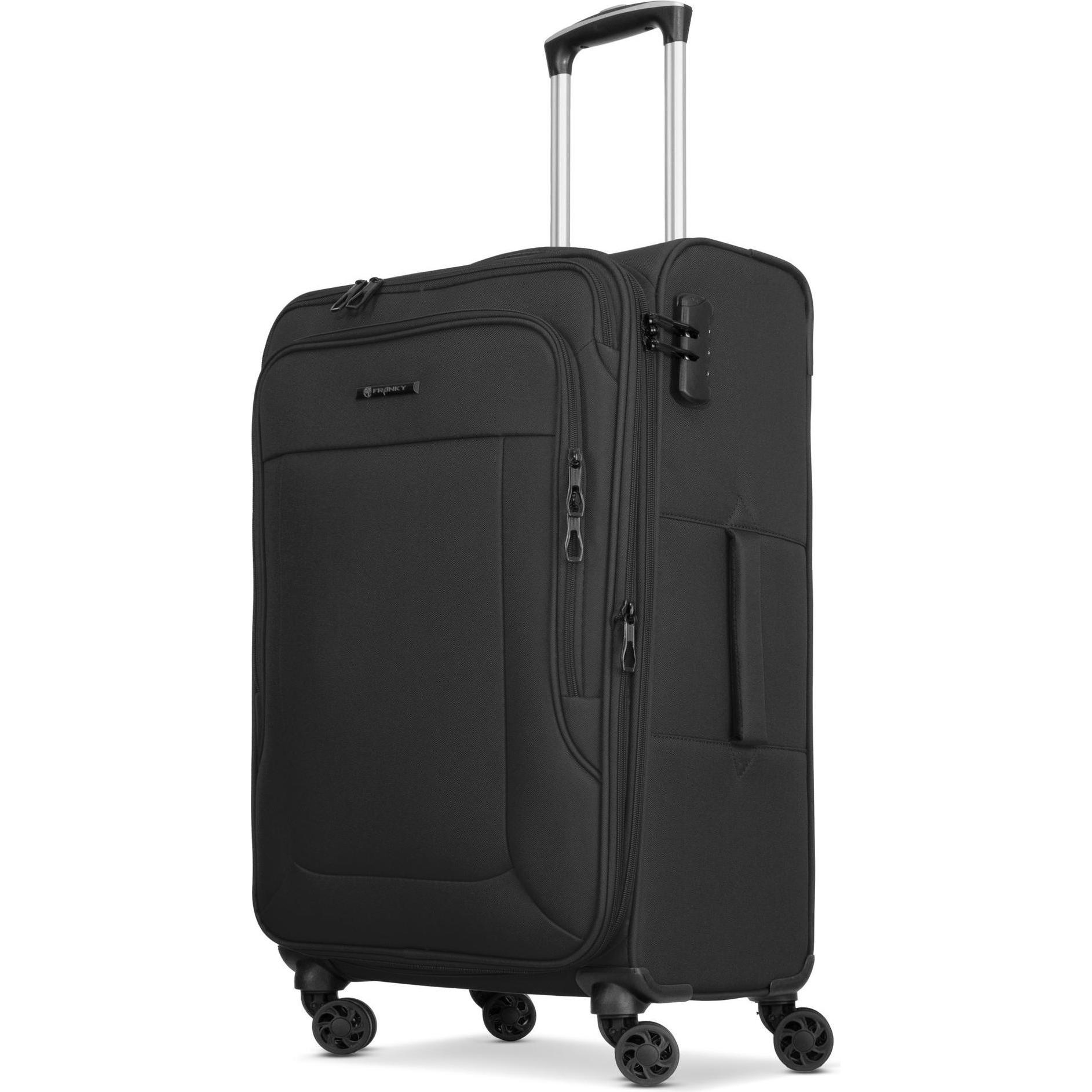 Thumbnail - Franky, Koffer, Melbourne 3.0 Set, Schwarz, (180 l, XL (ab 115l))