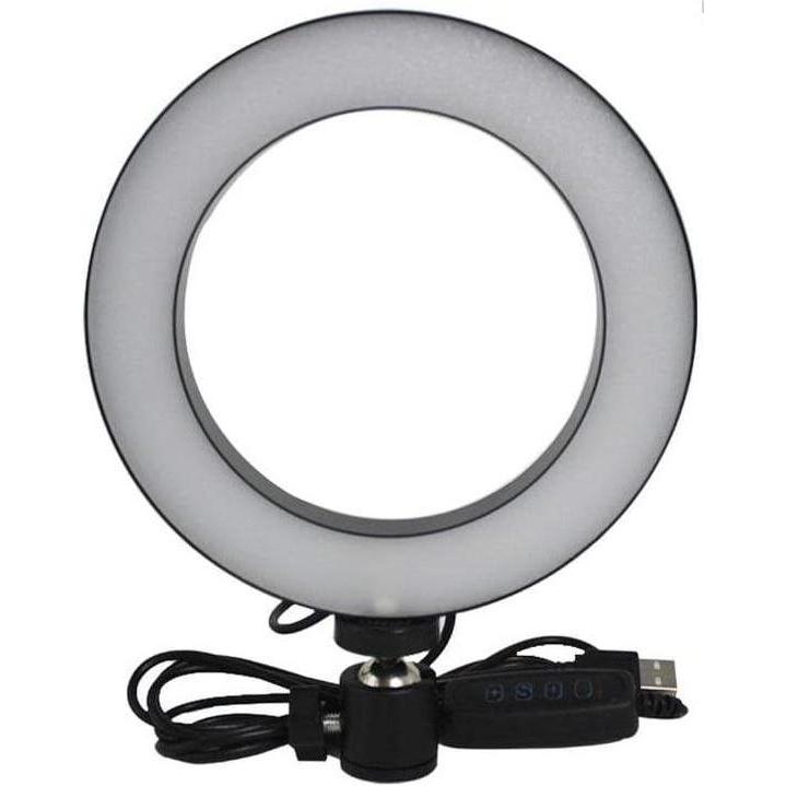 Thumbnail - JTI Selfie-Licht / Ringlicht (16 cm) (Ringleuchte), Dauerlicht, Schwarz