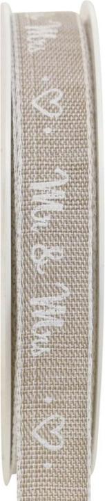 Image du produit Halbach Dekoratives Geschenkband mit Herzmotiv für einzigartige Hochzeitsdekoration