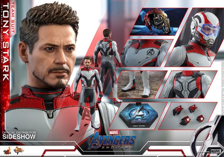 Produktbild Hot Toys Avengers Endgame “Team Suit – Tony Stark” 1/6 Scale Figur