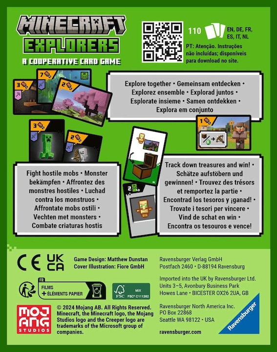 Productafbeelding Ravensburger Minecraft Ontdekkingsreizigers (Nederlands)