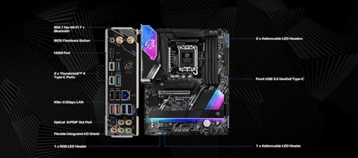 Produktbild AsRock Płyta główna Z890 Lightning WiFi (LGA 1851, Intel Z890, ATX)