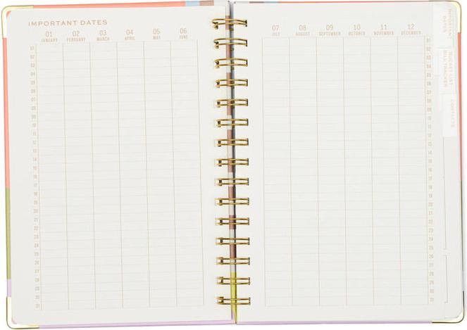 Produktbild Designworks Undated 13 Mo Perpetual Planner - Geo Checks (A5)
